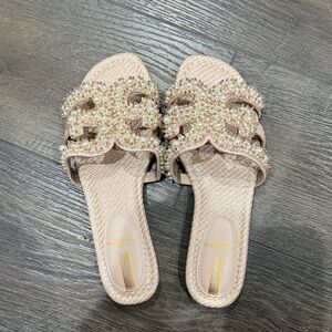 Sam Edelman Pearl Embellished Sandals